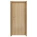 European Oak Flush Vertical Interior Door