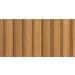 Slat Wall Panel - One Inch - Teak