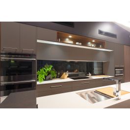 Pacific Blue Satin Smooth Cabinet Doors  27estore European Style Kitchens  and Home Improvement