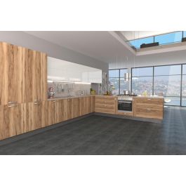 High Gloss Walnut Wood Veneer Cabinet Doors  27estore European Style  Kitchens and Home Improvement